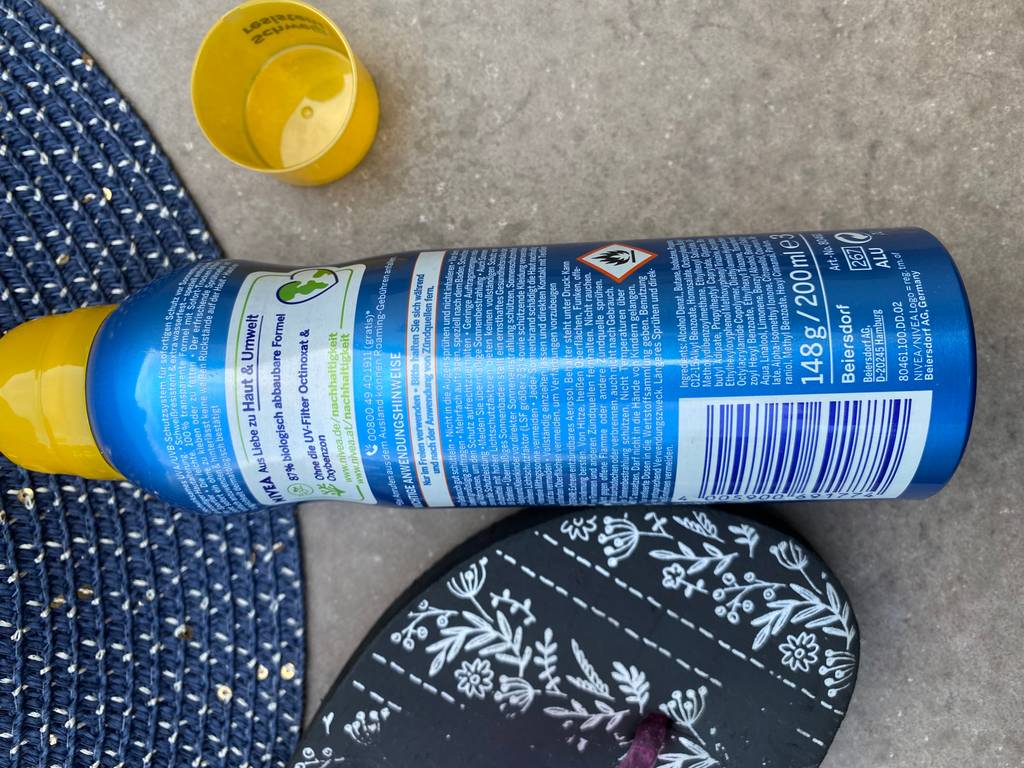 Nivea Sun UV Dry Protect Sport Sonnenspray LSF 50