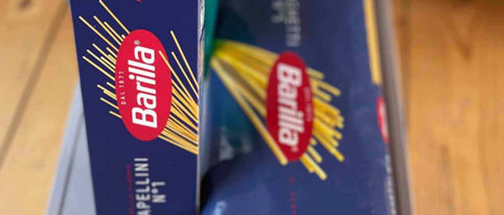 Spaghetti Barilla in Verpackung