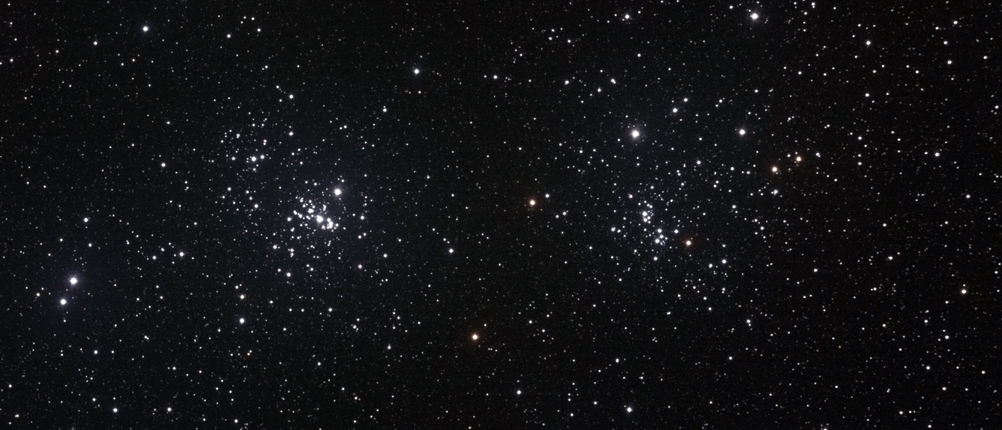 Nachthimmel mit Sternen.