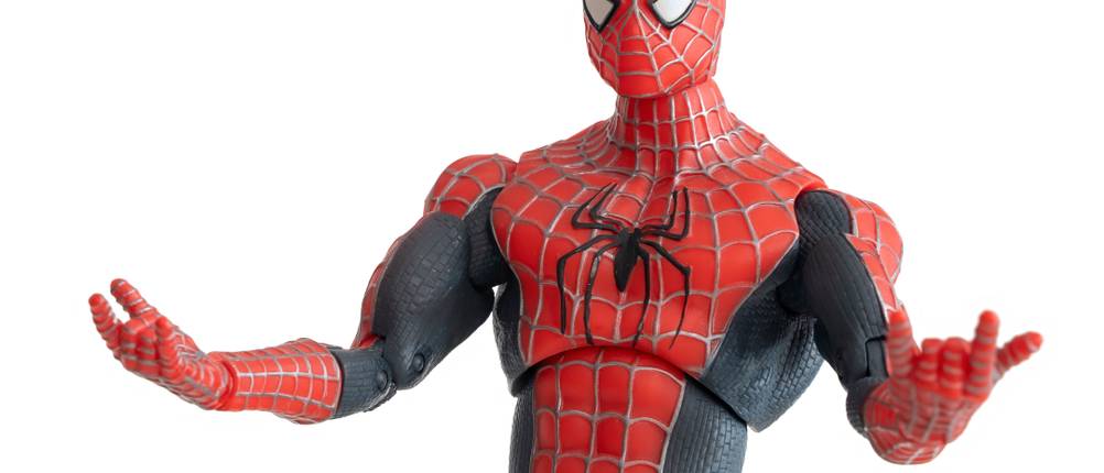 Spiderman Figur-Test