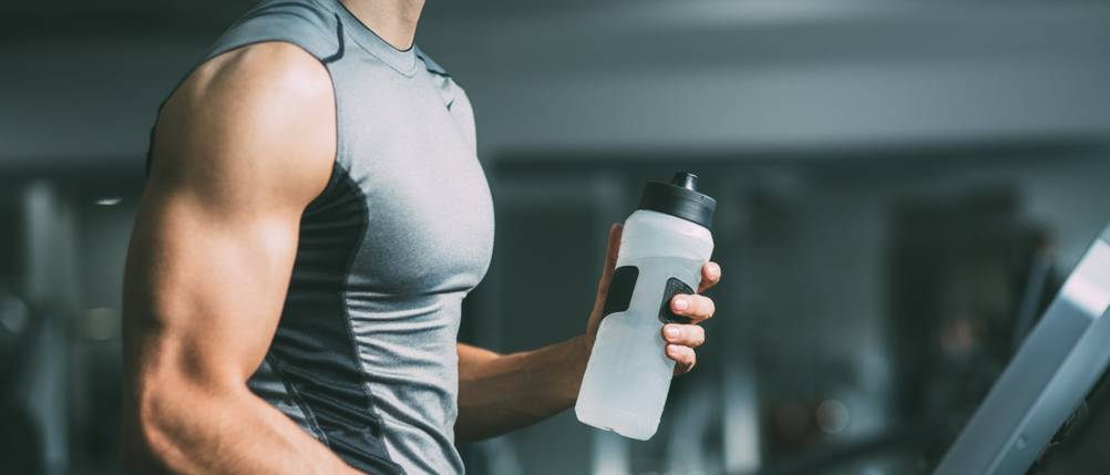 sport trinkflasche laufband
