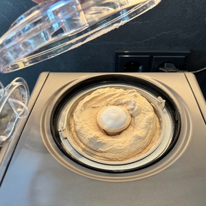 Eis liegt nach der Zubereitung in der Springlane Kitchen Emma.