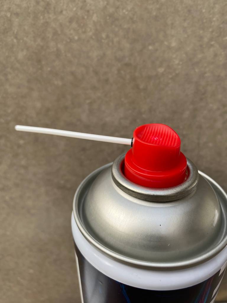 Detailansicht eines Sprühkopfes