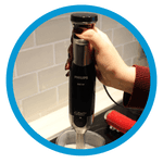 Stabmixer Test-Kriterium Handhabung
