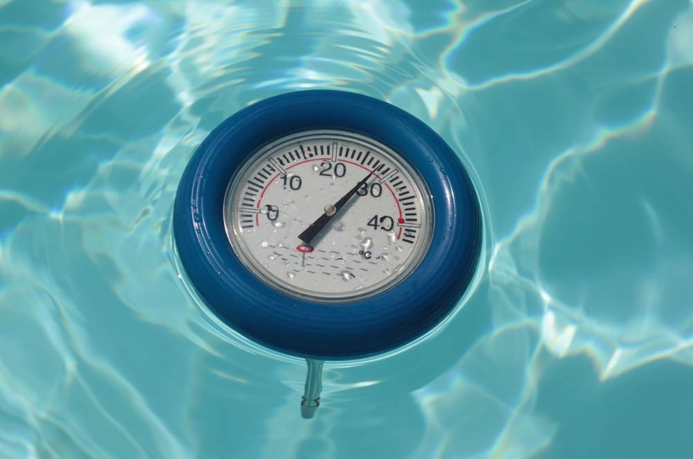 Thermometer für den Pool
