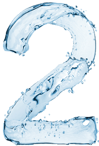Zwei aus Wasser