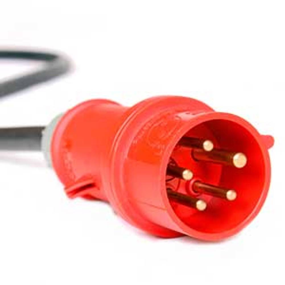 fünf-poliger starkstromstecker