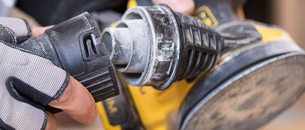 Exzenterschleifer Absaugung DeWalt