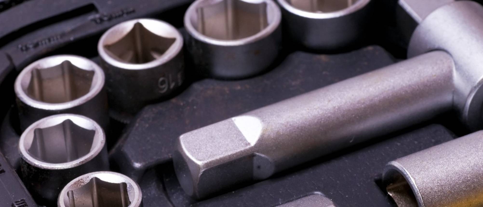 Steckschlüsselsatz 'Industrial' mit Ratschenschlüssel 3/8 24-teilig