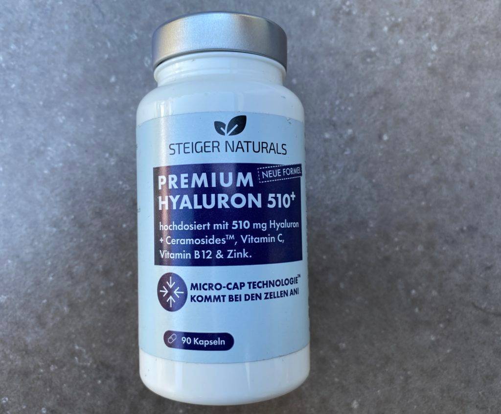 Hyaluronsäurekapseln von Steiger Naturals