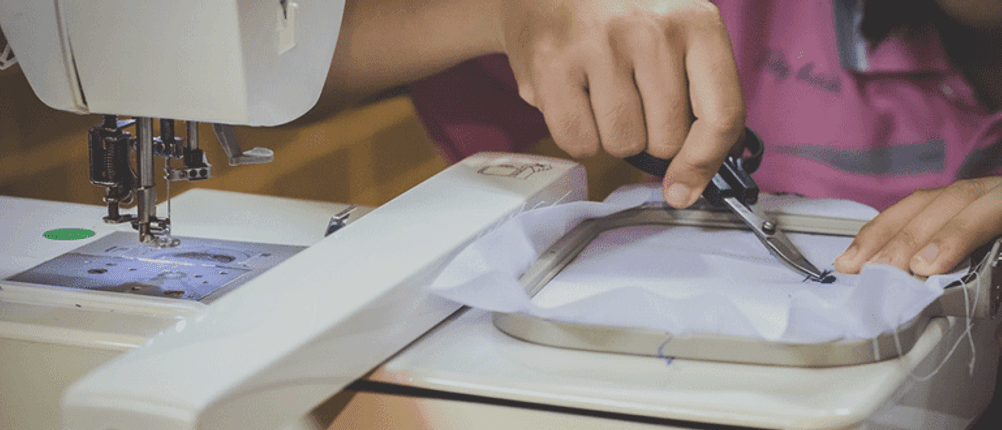 sticken vlies entfernen
