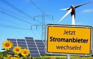 Anbieter von Strom im Test: Ein Ortsschild mit der Aufschrift