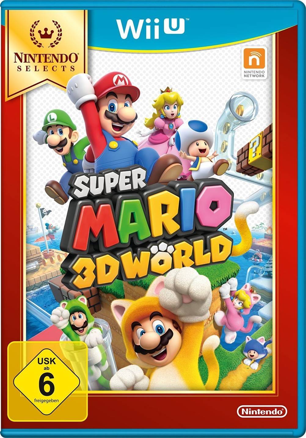 Super Mario World für Handheld-Konsole Wii-U