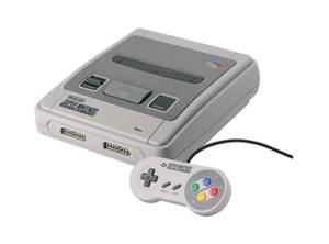 Japanische Spielekonsole Super Nintendo