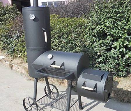 BBQ-Toro Räuchertonne Hickory Ø 46 cm, Räucherofen BBQ Smoker  Holzkohlegrill