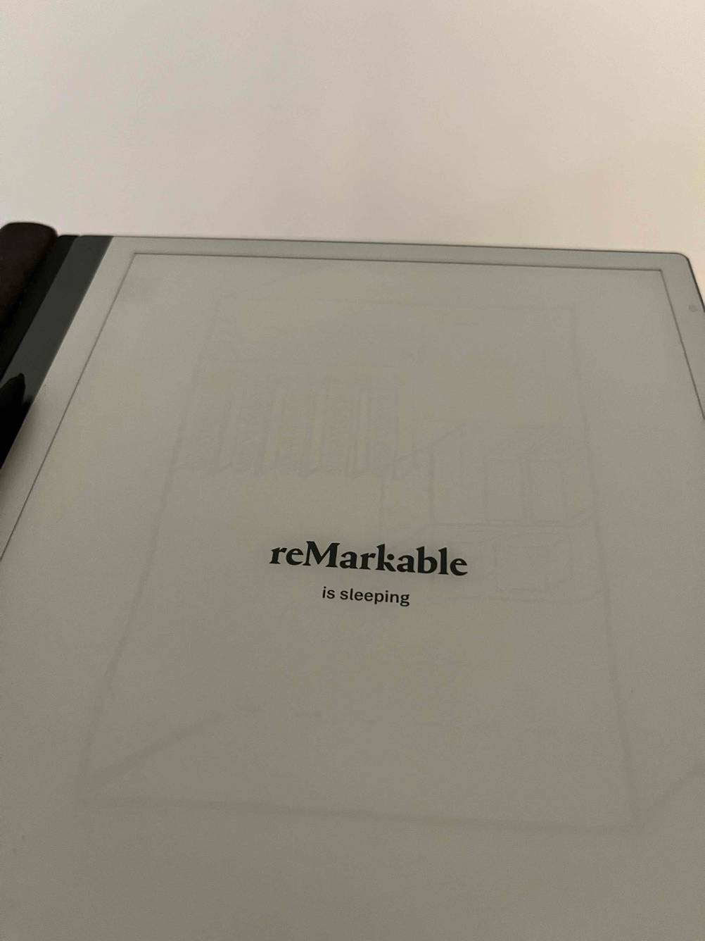 11-Zoll-Tablet getestet: Nahaufnahme des Logos auf dem Bildschirm.