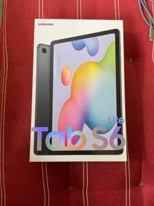 Eine Tablet Verpackung von Samsung
