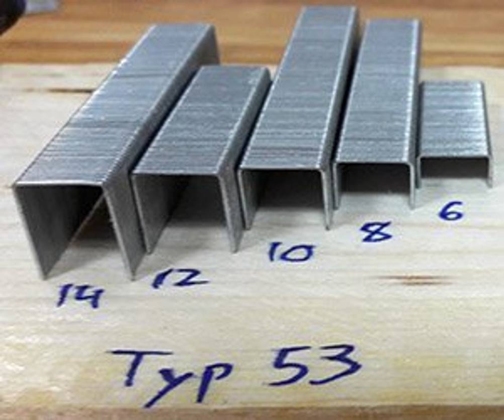 Elektrotacker Klammern Typ 53 Tackerklammern