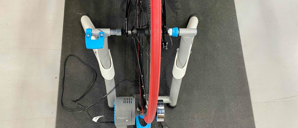 Rollentrainer-Test: Blick auf das gesamte Produkt.