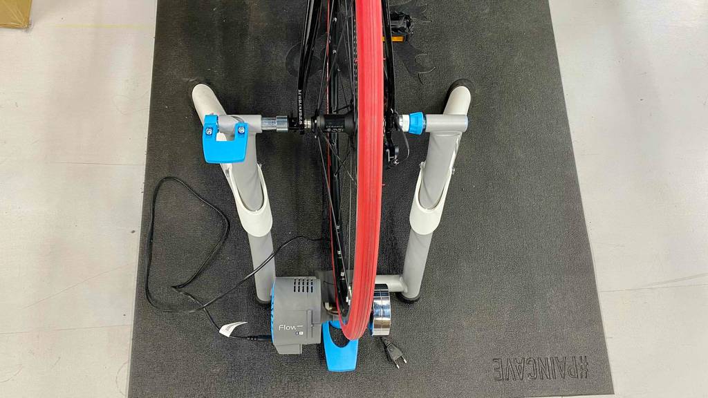 Rollentrainer-Test: Blick auf das gesamte Produkt.