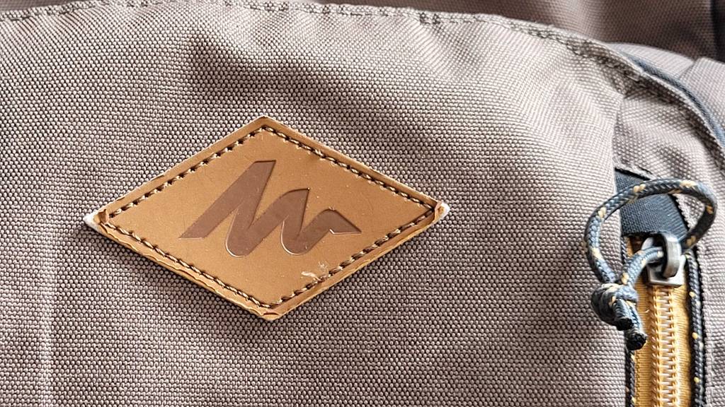 Zipper von einem getesteten Tagesrucksack.