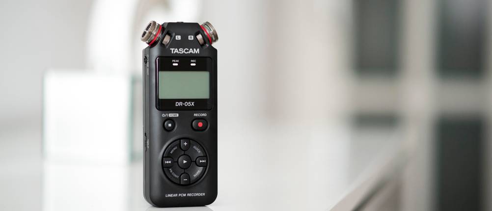 Tascam-Recorder-Test