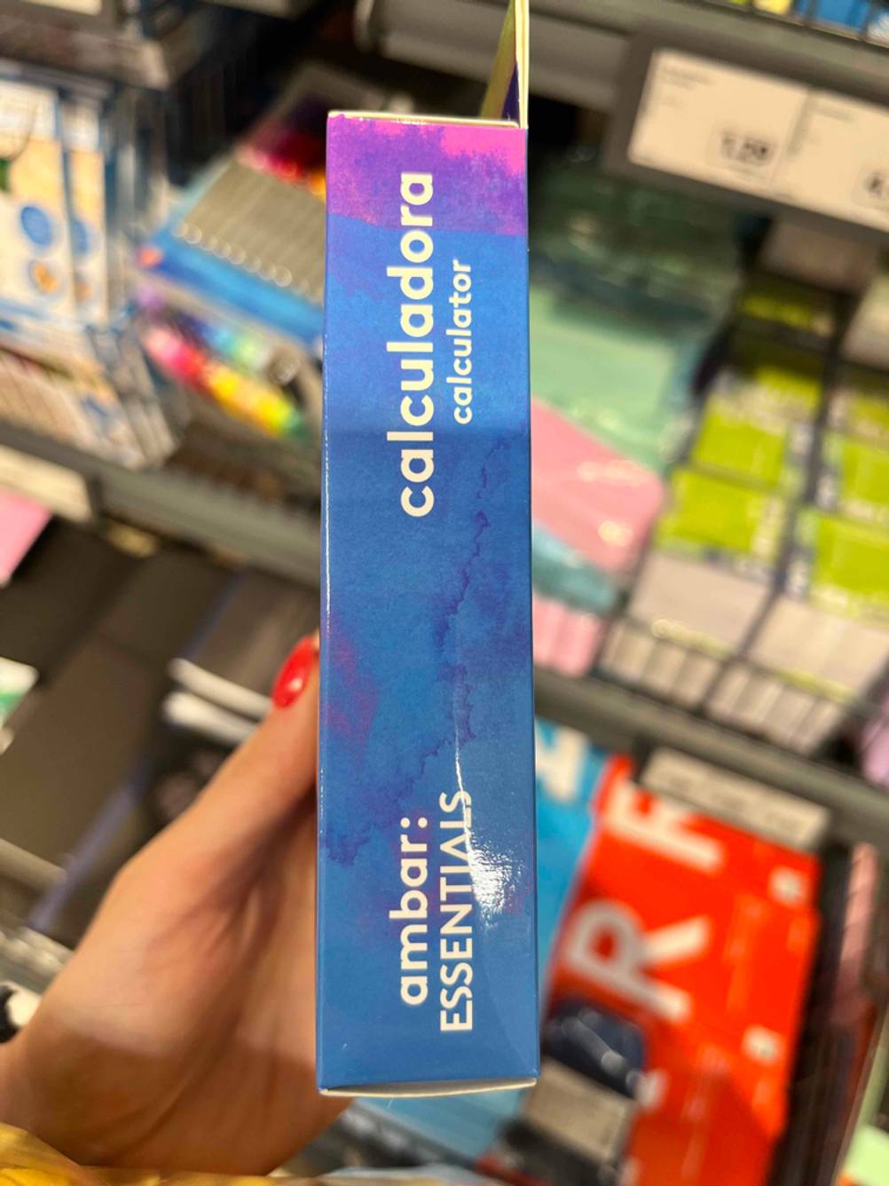 Getesteter Taschenrechner verpackt.