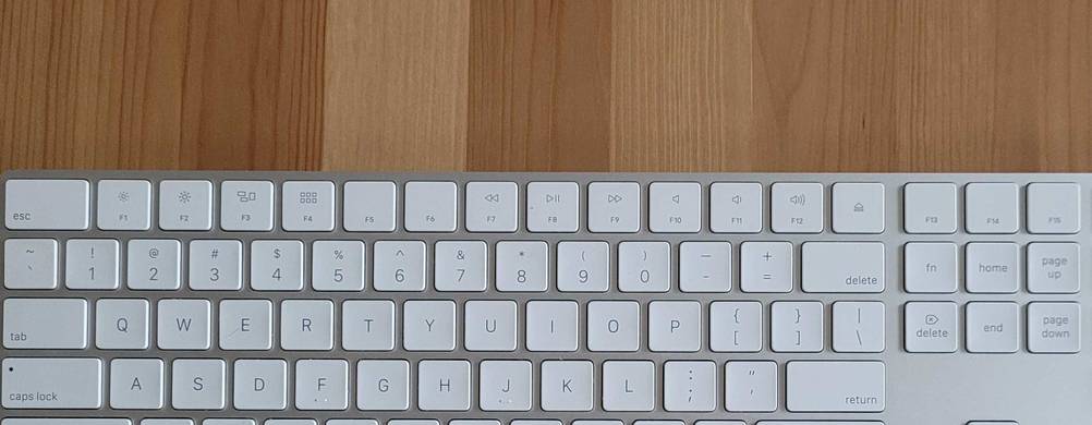 Die Funktionstasten der Apple-Magic-Tastatur