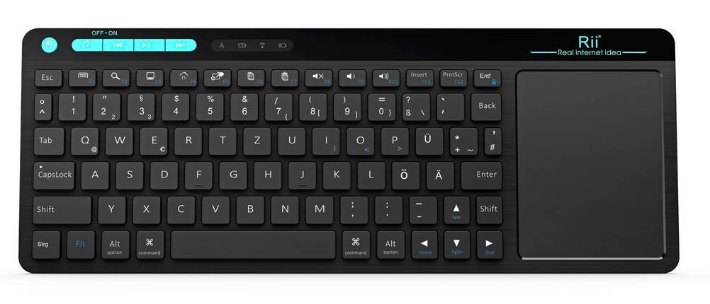 tastatur mit touchpad test