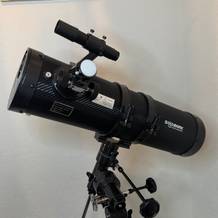 Das Solomark-Teleskop im Test.