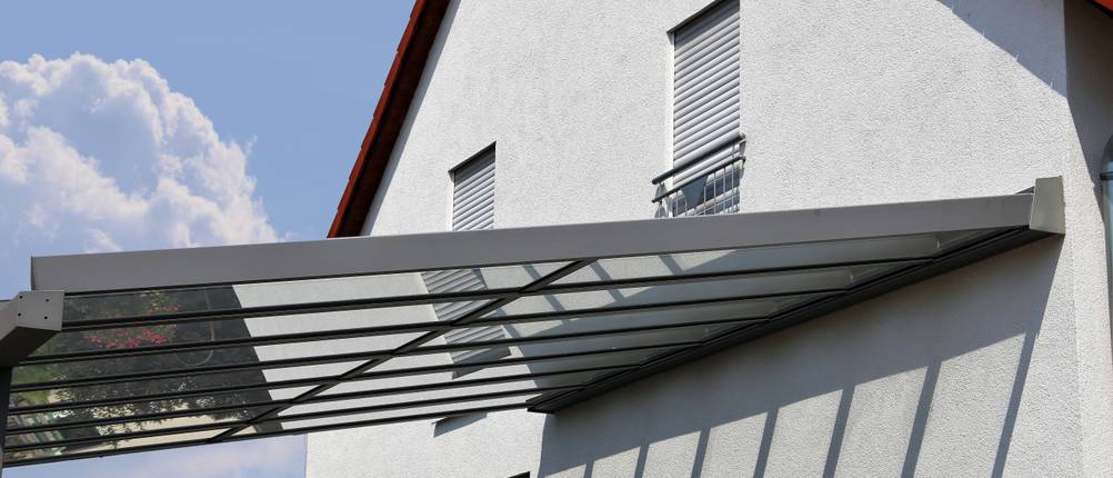 Terrassenüberdachung-Test