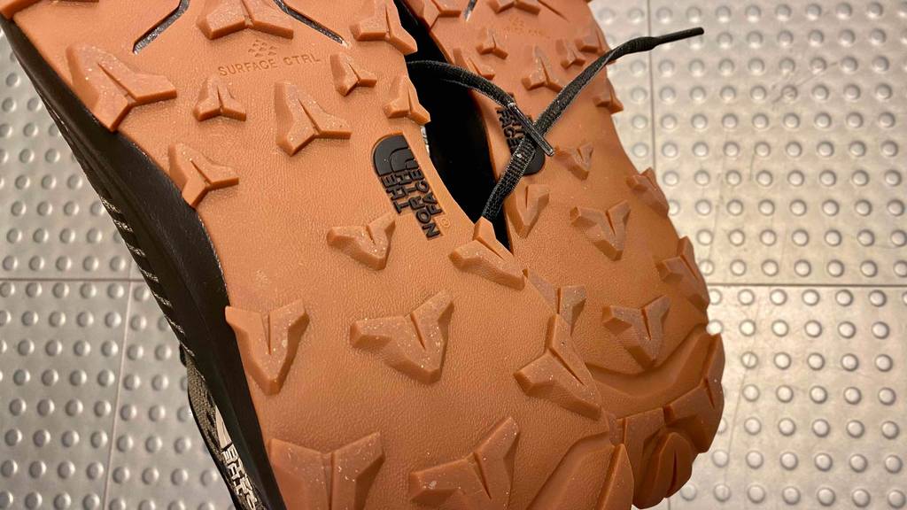 The North Face Futurelight Leichtwanderschuhe Herren im Test: Bil der Sohle.