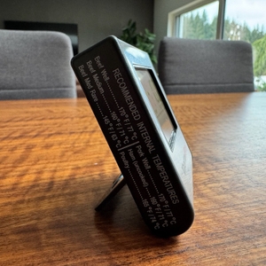 Temperaturhinweise auf dem Display des Thermopro TP16