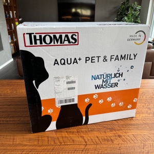 Karton des Thomas Pet and Family Aqua+