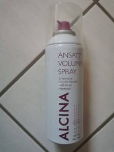 Volumenspray liegend