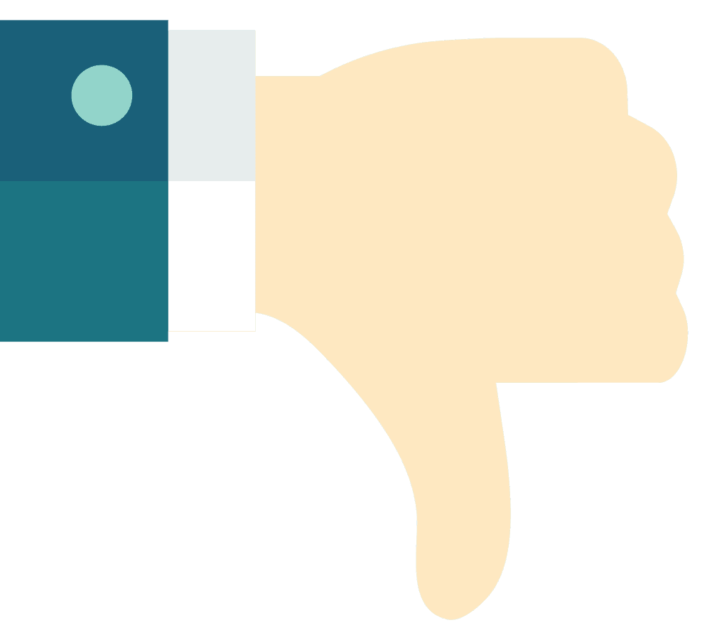 Thumbs down