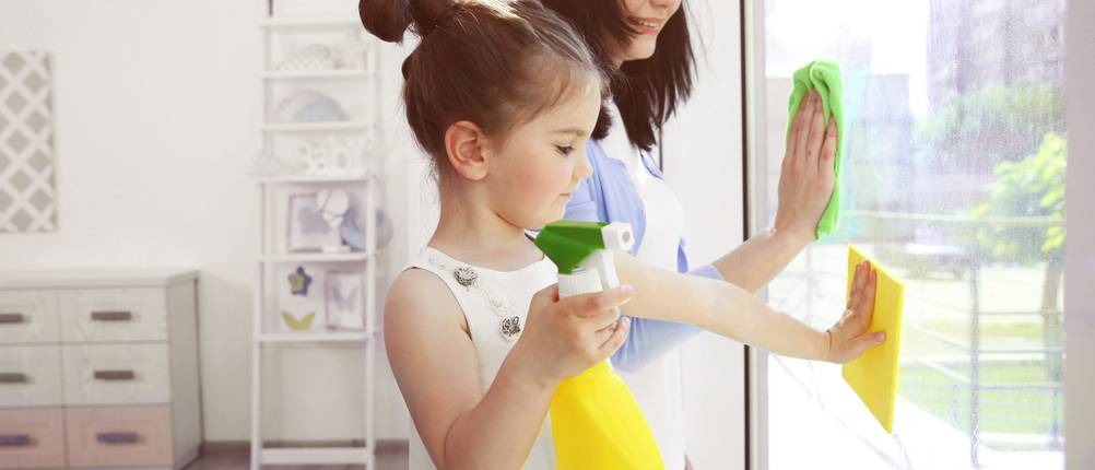 Tipps zum Fenster putzen für Groß und Klein