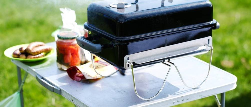 Tisch-Gasgrill 2 Brenner
