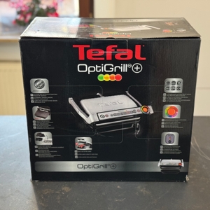 Verpackung des getesteten Tischgrills von Tefal.