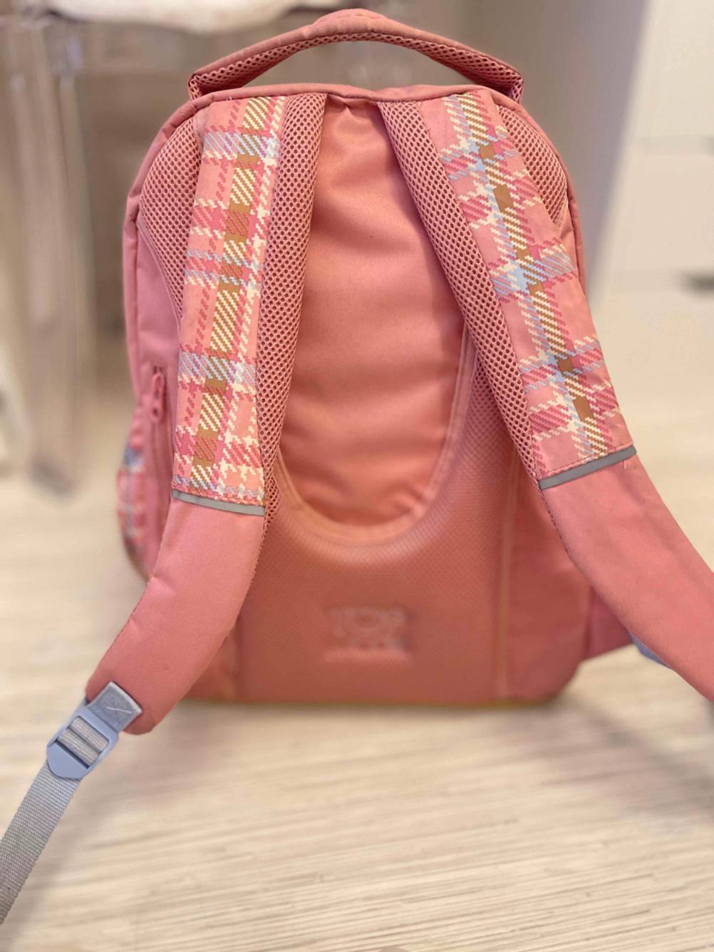 Rückansicht eines Kinderrucksacks ab 8 Jahren im Test.