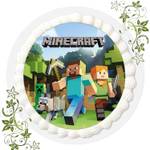 Torten-Deko-Test: Minecraft-Torten-Deko
