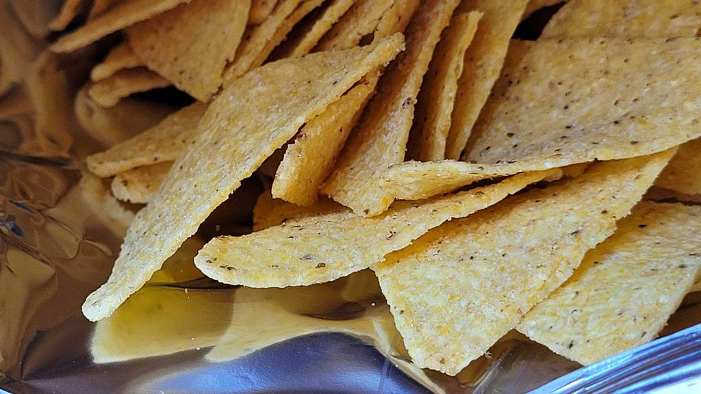 tortilla-chips in der packung