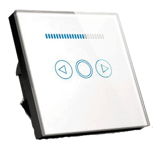 Dimmer-Test: Zu sehen ist eine Abdeckung eines Touch-Dimmers.