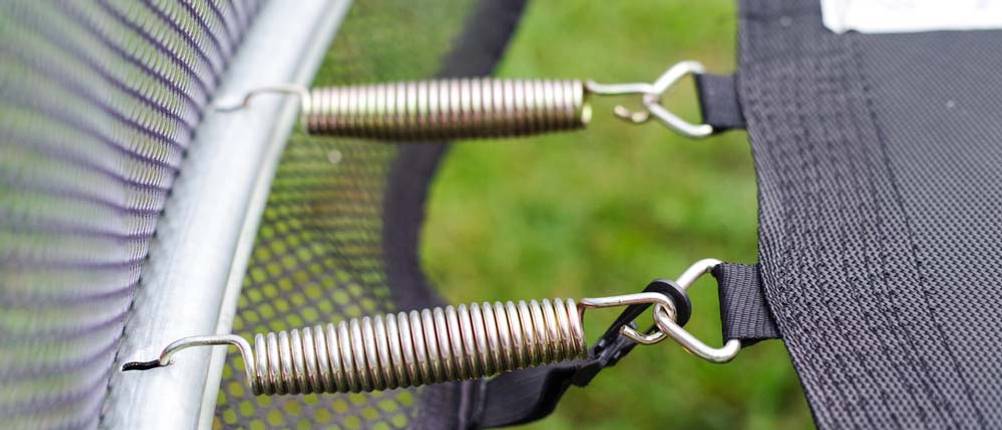 Trampolin eckig Test