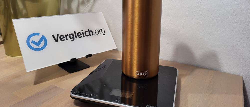 Isolierte Edelstahl Trinkflasche Test