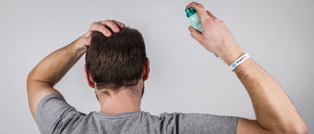 trockenshampoo für männer