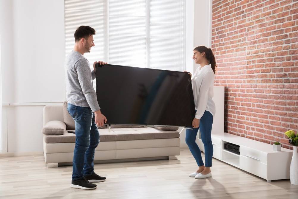 TV transportieren