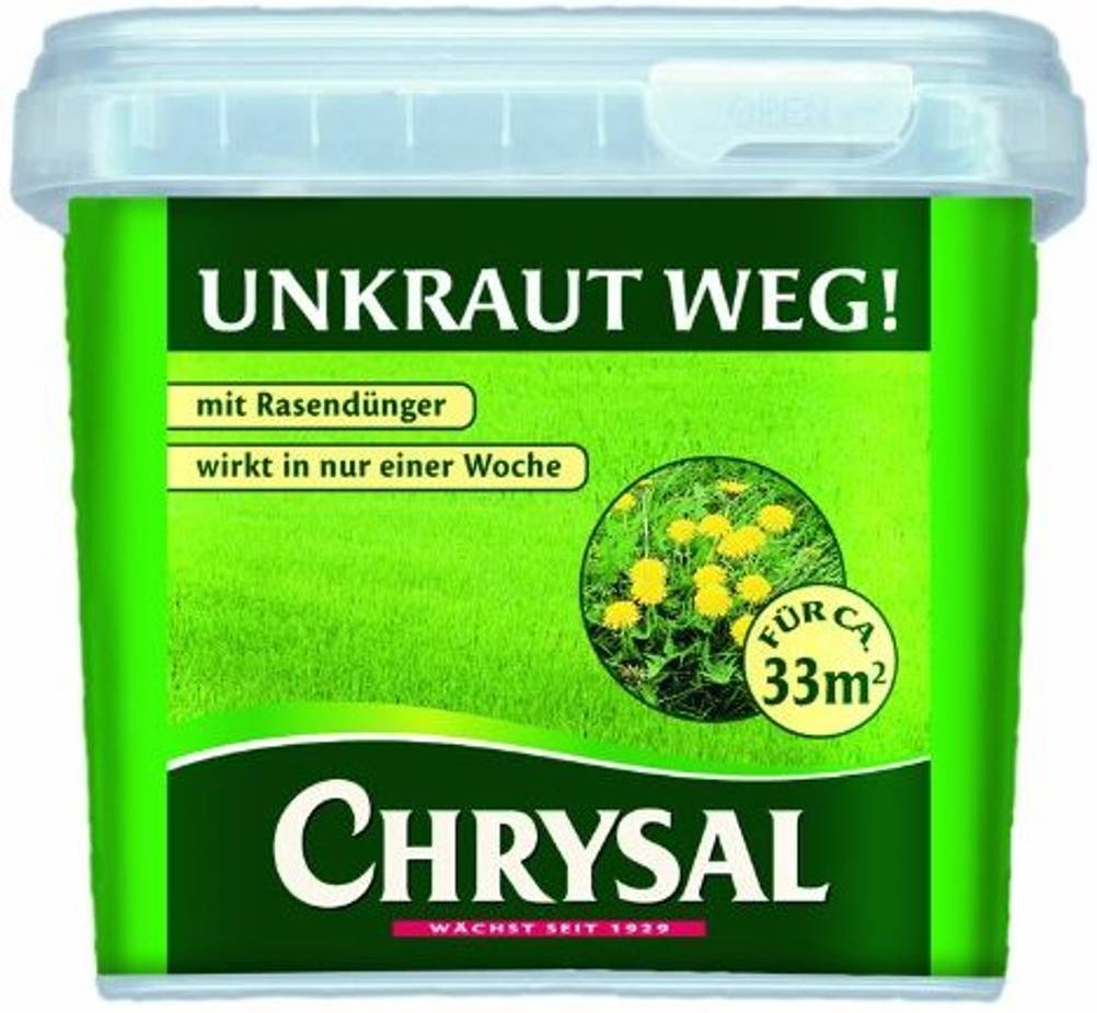 Chrysal Rasendünger mit Unkraut- Weg