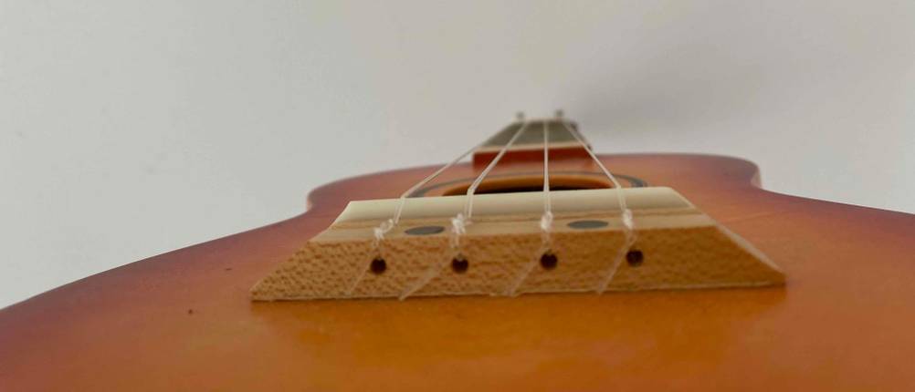 Ukulele mit 4 Saiten im Test. 