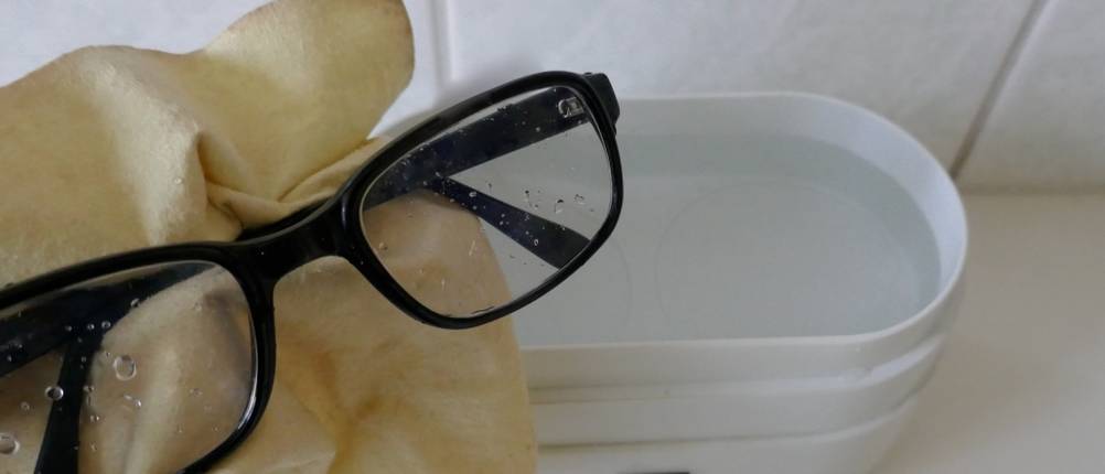 Ultraschall Brillenreiniger Test